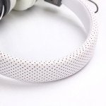 Wholesale Perfect Sound Stereo Headphone with Mic (White Gray)